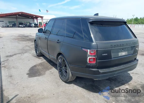 2019 Land Rover Range Rover 3.0L V6 Supercharged Hse из США, поврежденный, VIN SALGS2SV6KA555683
